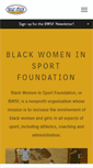 Mobile Screenshot of blackwomeninsport.org